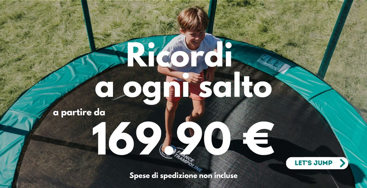 tapetto elastico 169.90 euros